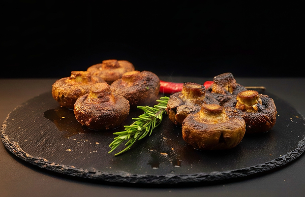 Шампиньоны на мангале (200 грамм)