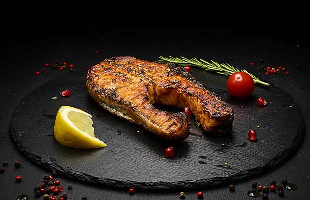 Шашлык из семги (200 грамм)