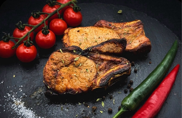 Шашлык из свиной корейки (400 грамм)